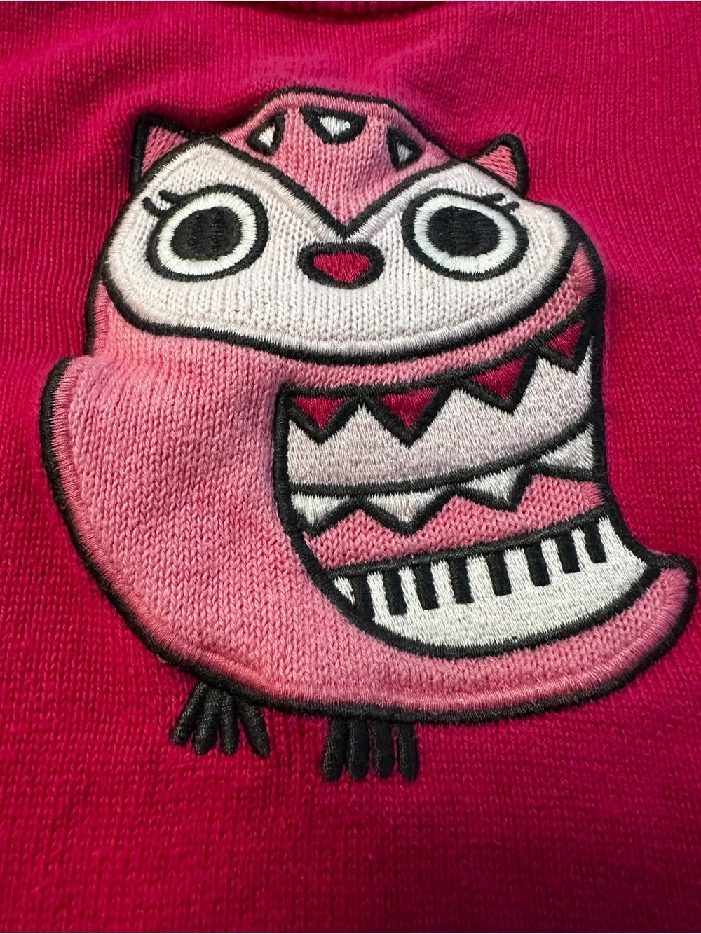 🦉 Gymboree Pink Owl Footless One-Piece Romper 18-24M